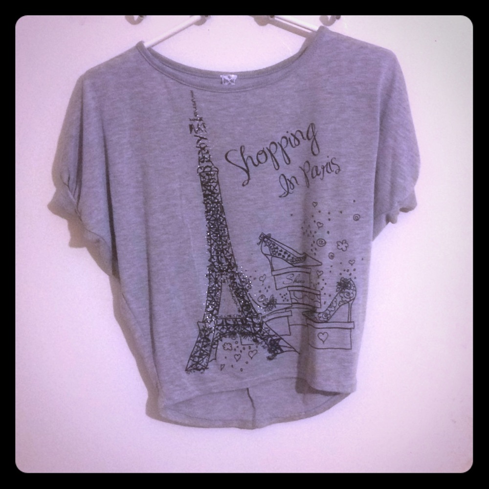 Shopping in Paris shirt